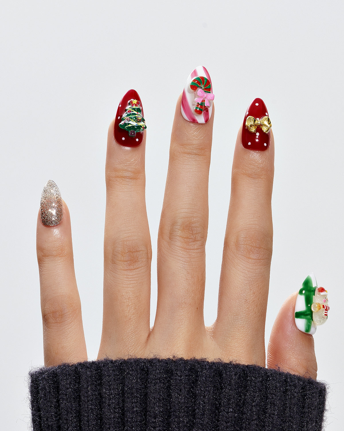 Festive Joy (Handmade)/ Short Almond