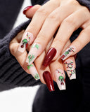 Spooky Christmas (Handmade)/ Medium Long Coffin