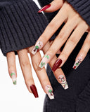 Spooky Christmas (Handmade)/ Medium Long Coffin