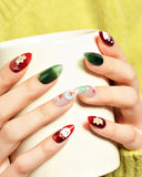 Cat Eye/ Festive Fizz (Handmade)/ Short Almond
