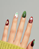 Cat Eye/ Festive Fizz (Handmade)/ Short Almond