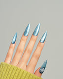 Cat Eye/Arctic Aurora (Handmade)/ Long Stiletto