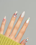 Cat Eye/ Snowy Waddle (Handmade)