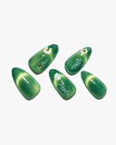 Cat Eye/ Emerald Meadow (Handmade)