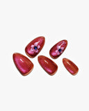 Cat Eye/ Velvet Bloom (Handmade)