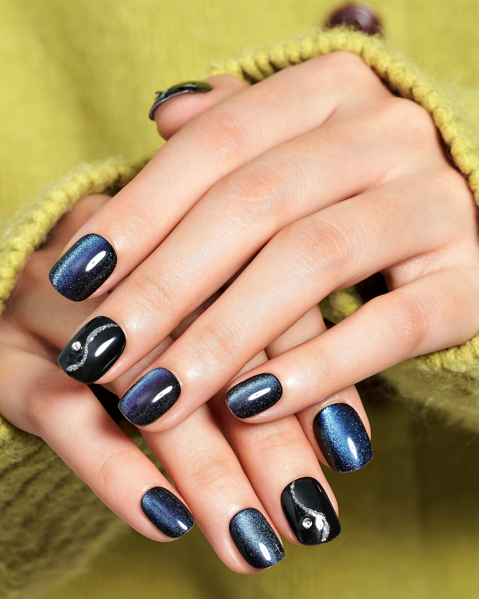 Cat Eye/ Obsidian Sea (Handmade)