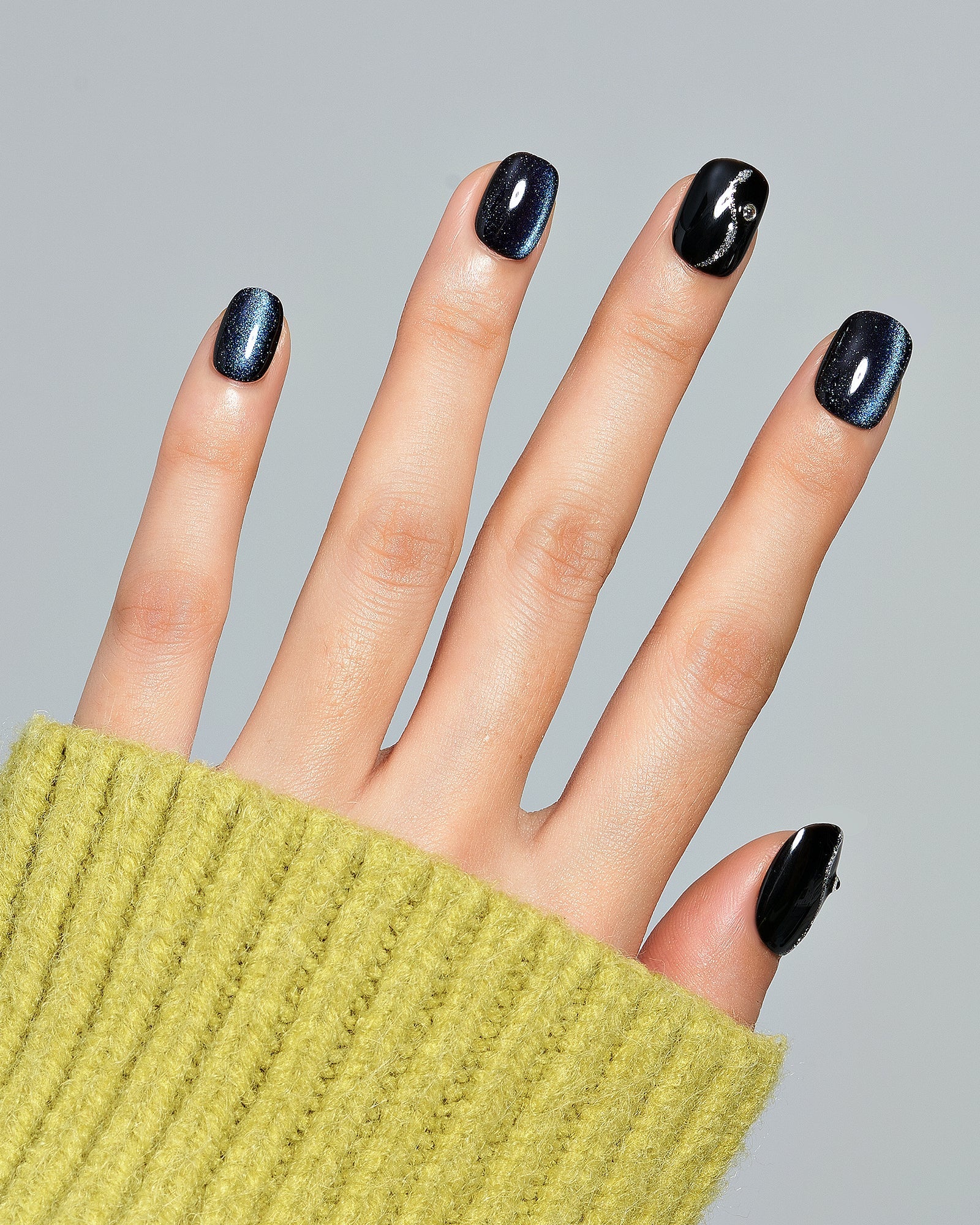 Cat Eye/ Obsidian Sea (Handmade)