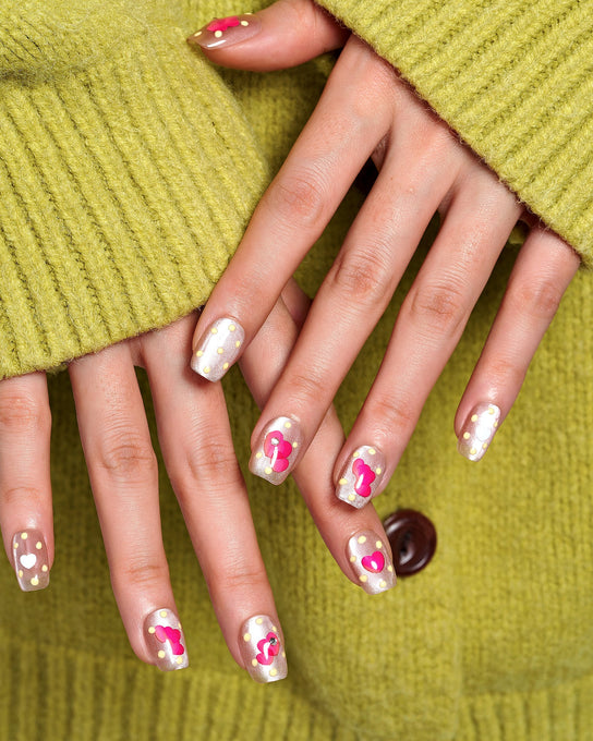 Cat Eye/ Heart Hop (Handmade)