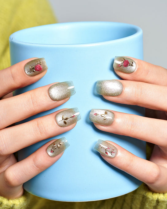 Cat Eye/ Rose Garden (Handmade)