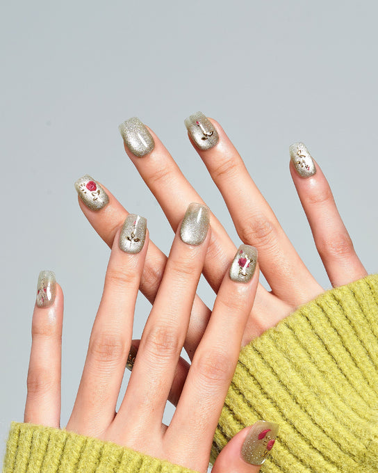 Cat Eye/ Rose Garden (Handmade)