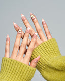 Cat Eye/ Vanilla Peach (Handmade)