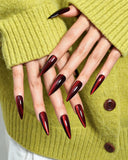 Cat Eye/ Velvet Night (Handmade)/ Long Stiletto