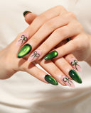 Cat Eye/ Spring Vine (Handmade)