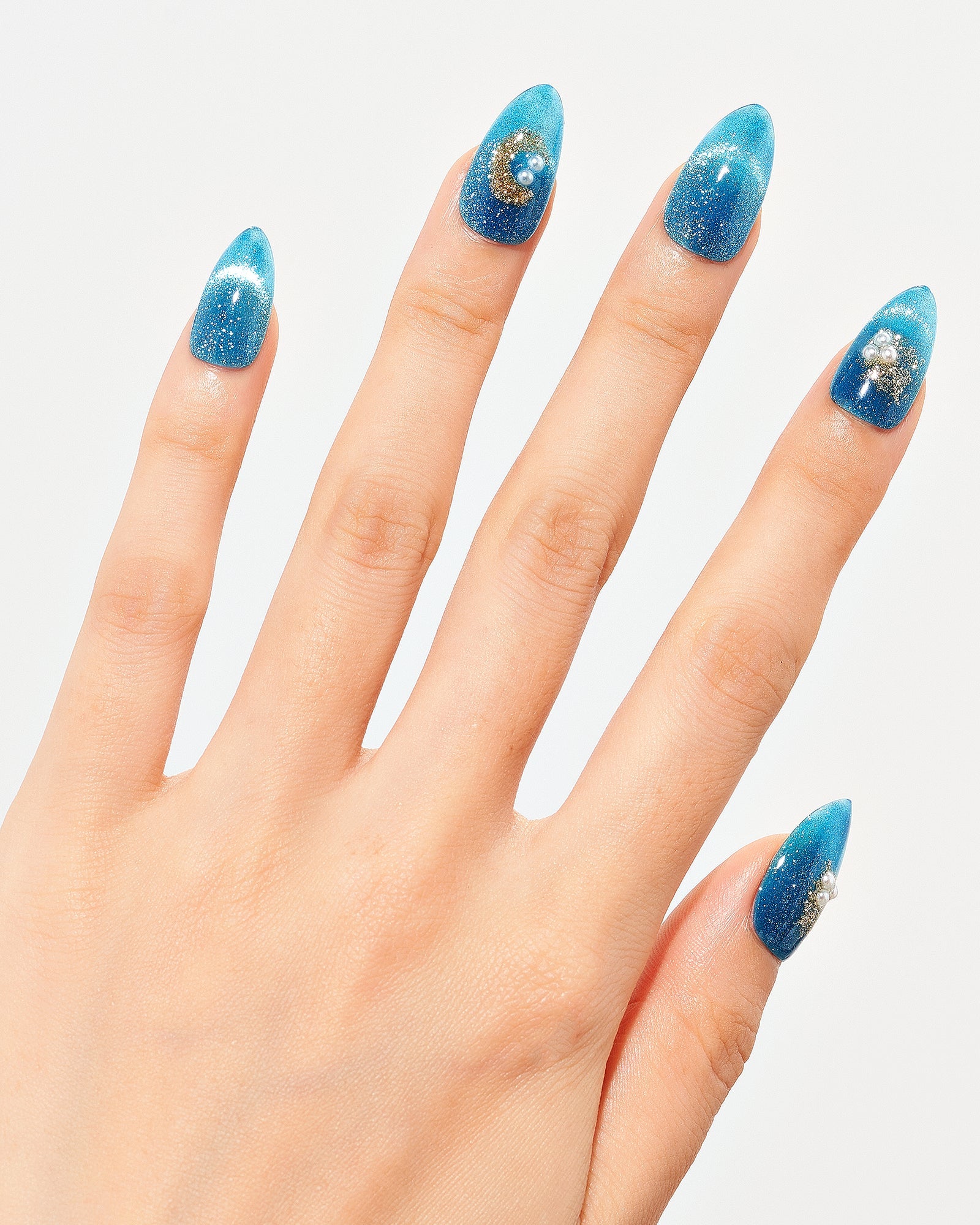 Cat Eye/ Sea Foam (Handmade)