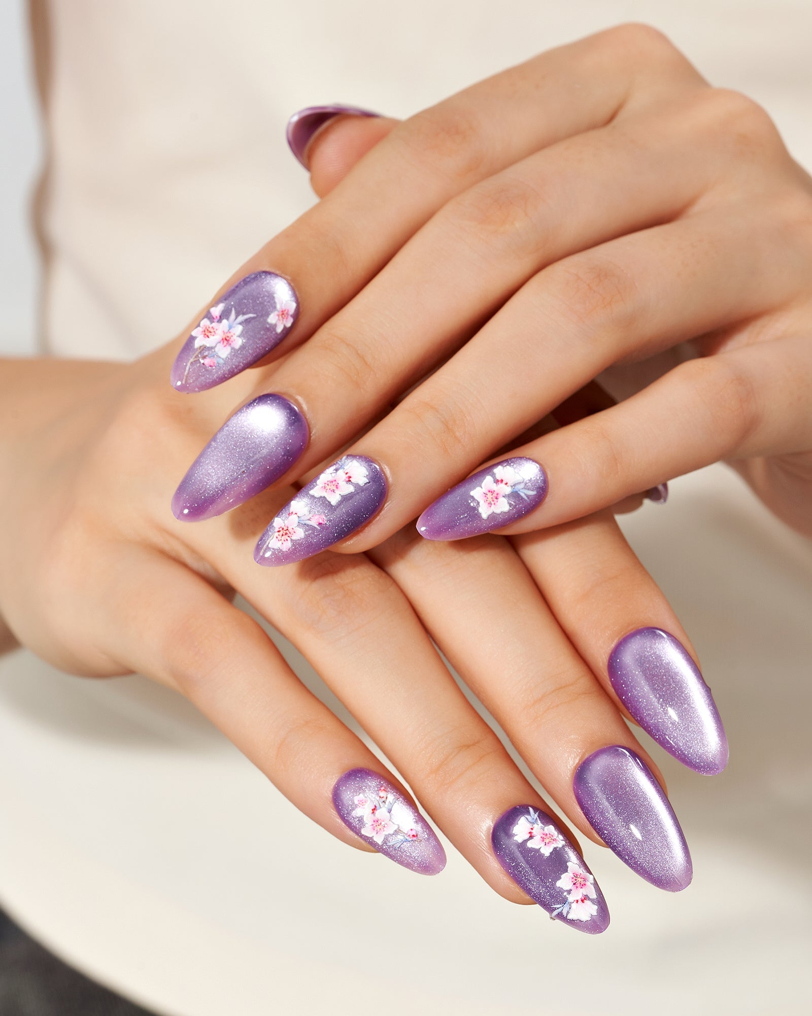 Cat Eye/ Sweet Violet (Handmade)