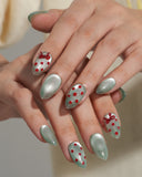 Cat Eye/ Cherry Mint (Handmade)