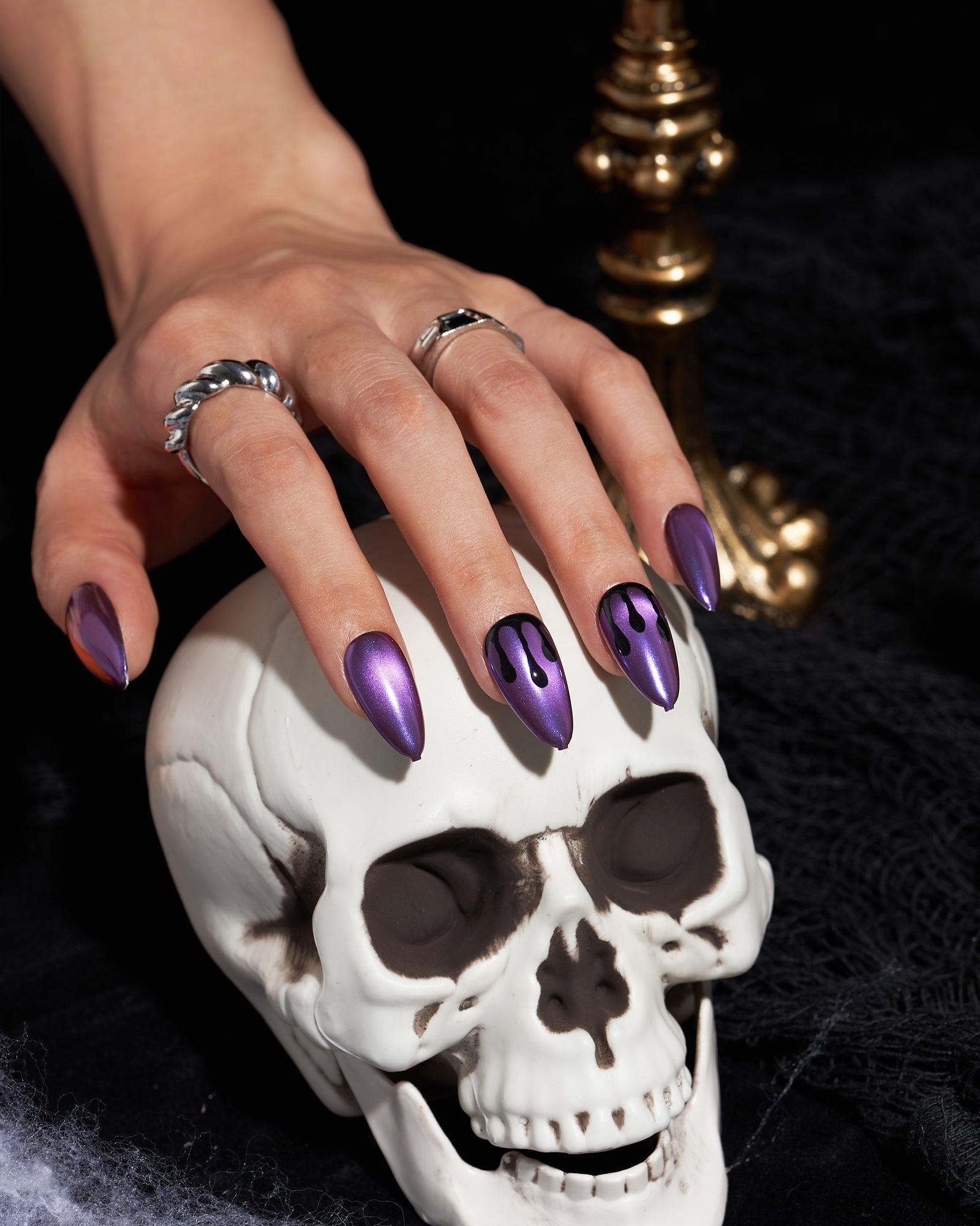 Cat Eye/ Voodoo Drip (Handmade)