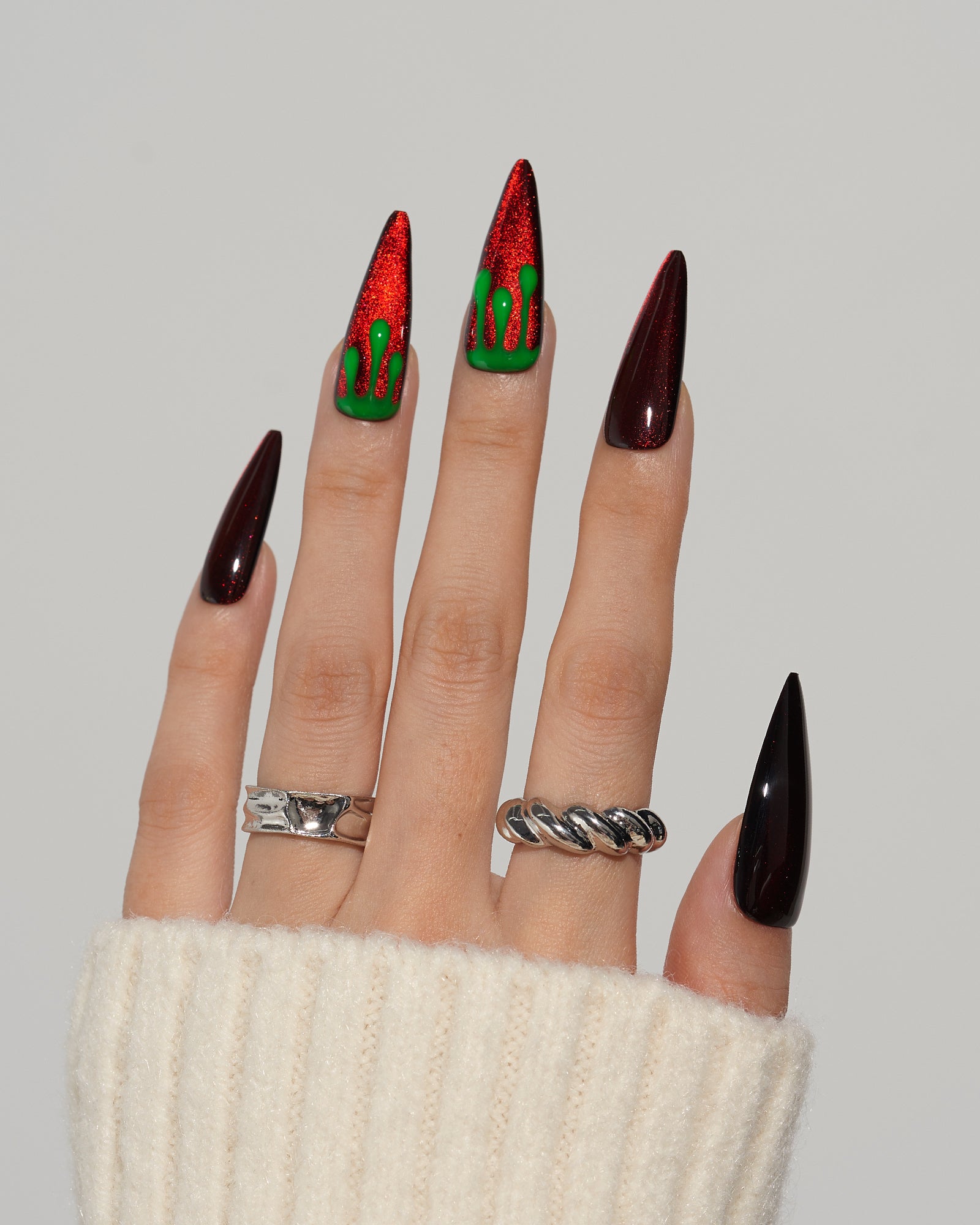 Cat Eye/ Toxic Bite (Handmade)