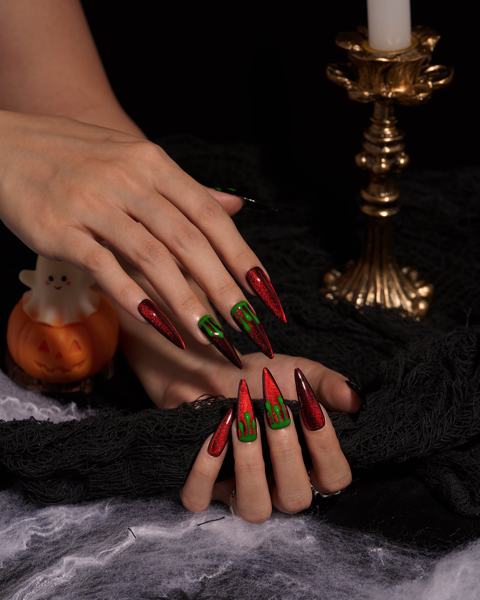 Cat Eye/ Toxic Bite (Handmade)