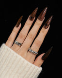 Cat Eye/ Bat Signal (Handmade)
