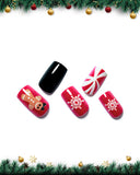 Christmas Gingerbread Man/Square