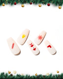 Christmas Symbols/ Medium Long Coffin