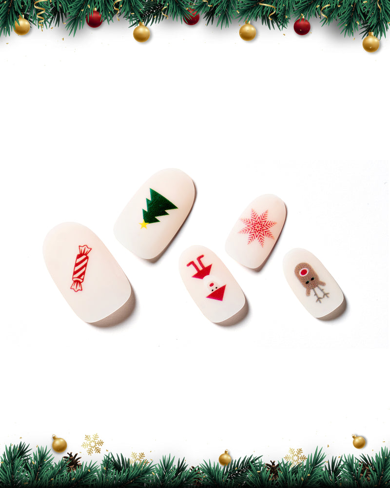 Christmas Symbols/ Oval