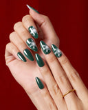 Christmas Deep Green/ Almond