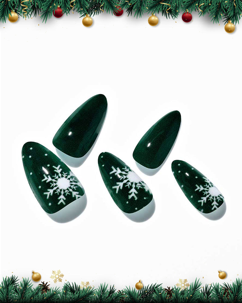 Christmas Deep Green/ Almond