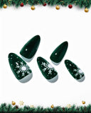 Christmas Deep Green/ Almond