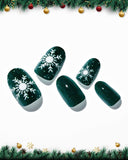 Christmas Deep Green / Oval