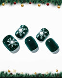 Christmas Deep Green / Squoval