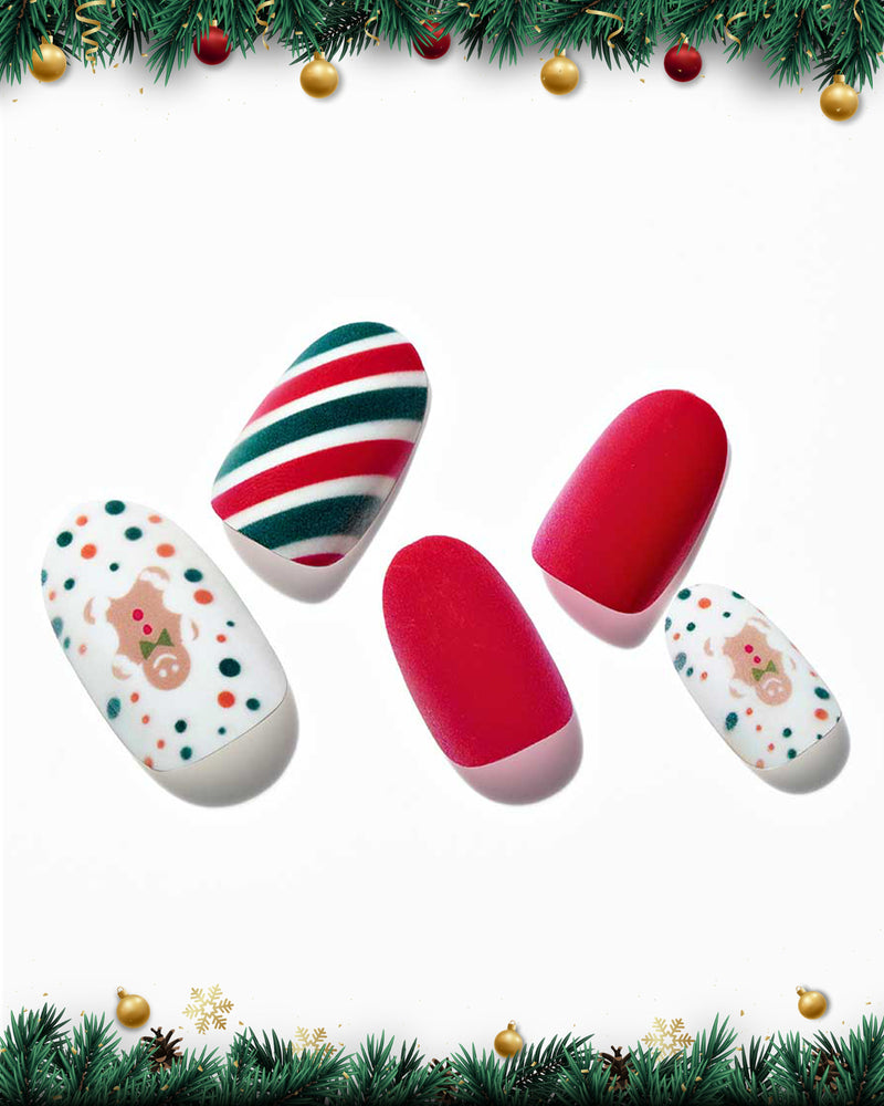 Christmas Flag/ Oval