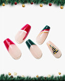 Christmas French Tip/Coffin