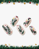 Christmas Plants/Oval