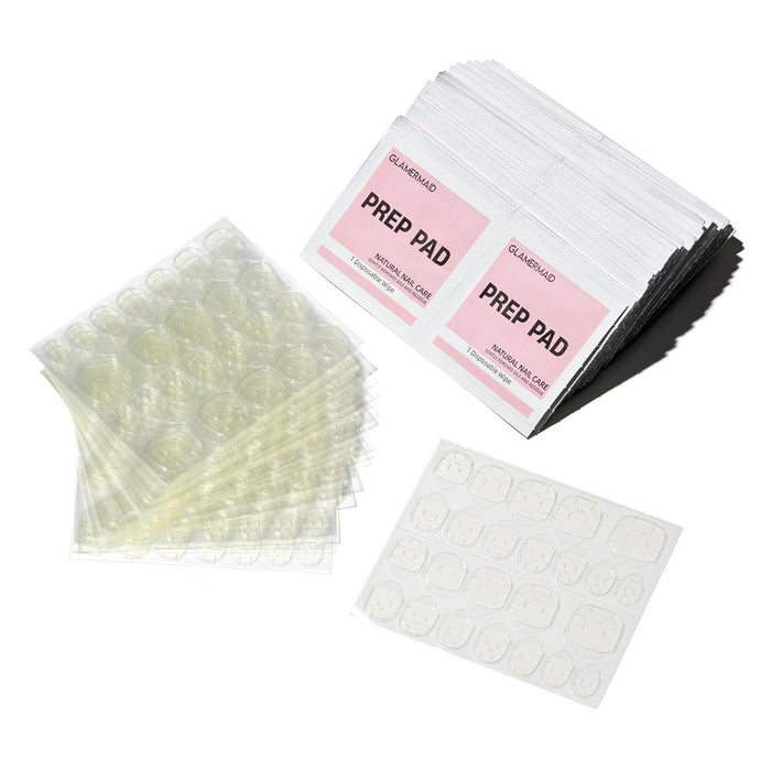 Manicure Tool Kit C (Sheets Adhesive Tabs+ Alcohol Prep Pads)