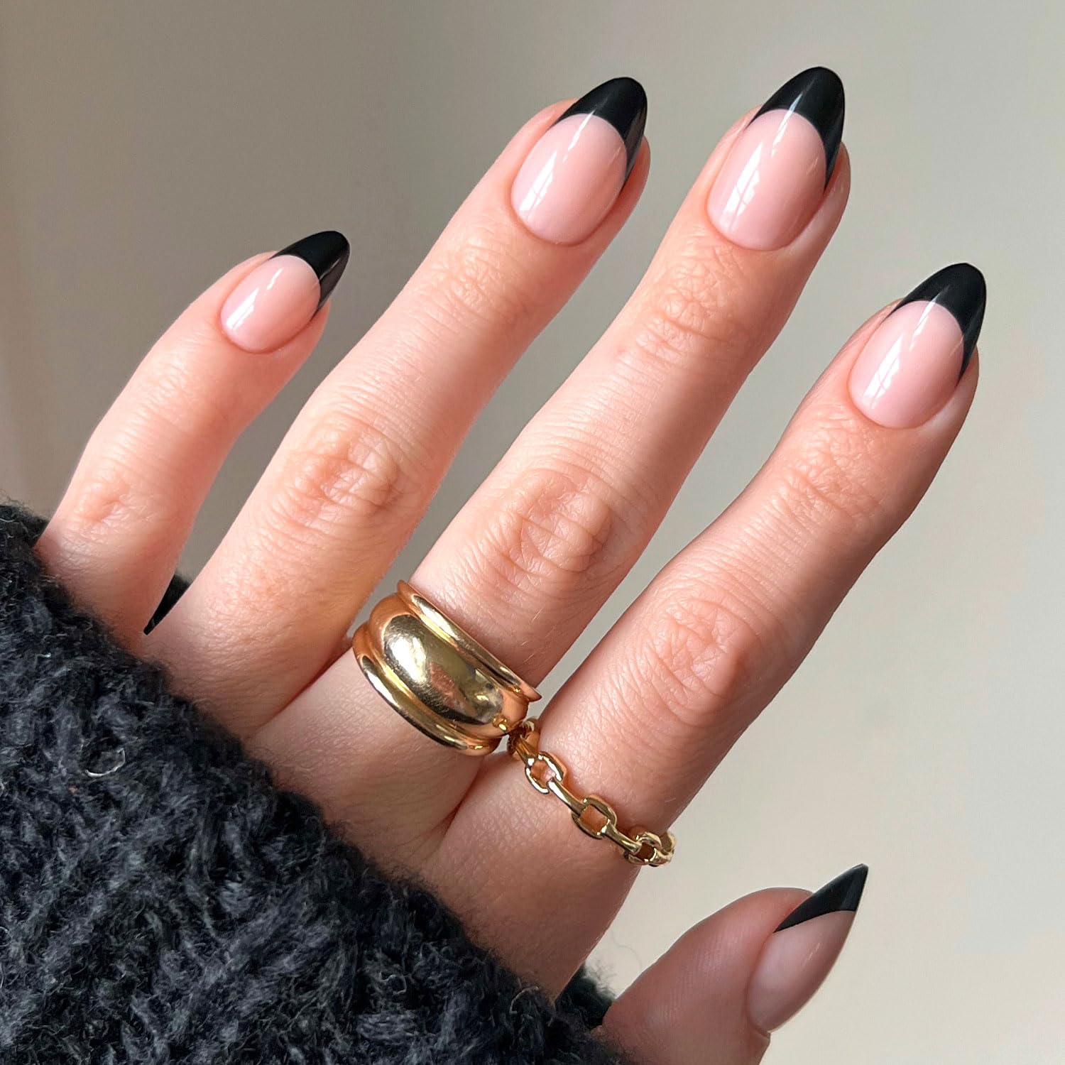 Glossy/Simple Black(Handmade)