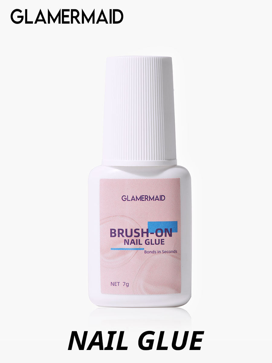 Buy Brush On Glue 10ml Acrylic Nail Art Glue For French False Tips And  Rhinestones Manicure Online In India At Discounted Prices