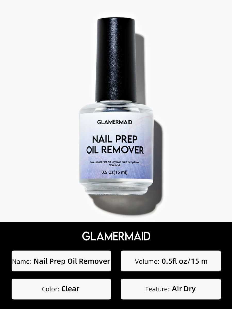 Nail Prep Oil Remover (Remove the oil from the nail surface before applying the fake nails)