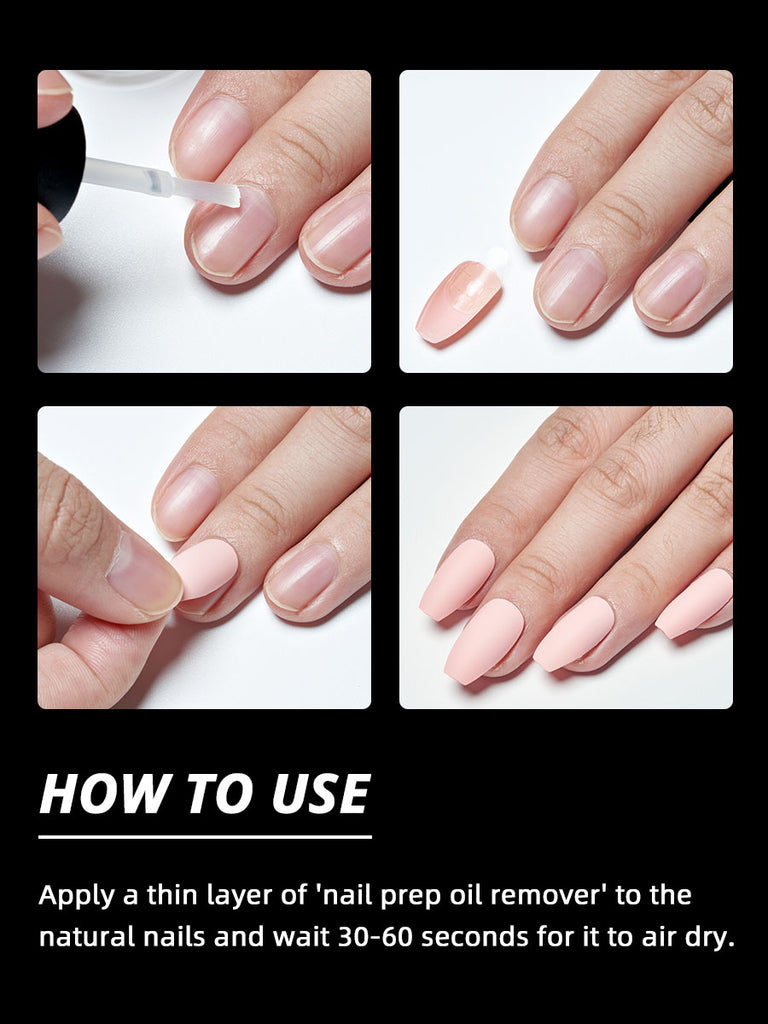 Nail Prep Oil RemoverGlamermaid Dry Nail Prep Press on nails tool