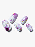 Plus-Pink Marble/Oval